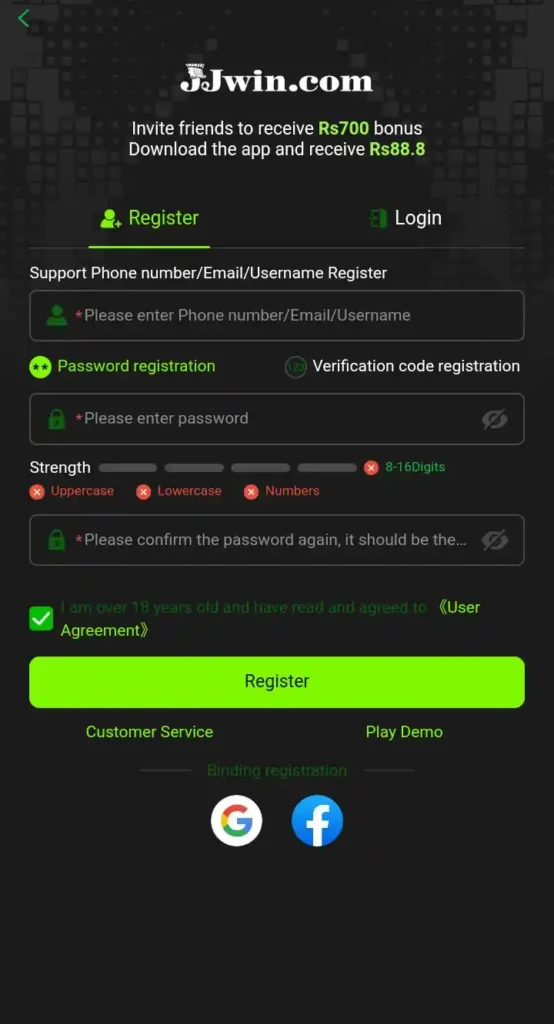 JJ Win Game APK Download Latest Version|Online Earning App 8 JJ Win Game Login